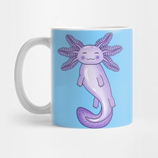 Purple Axolotl Mug